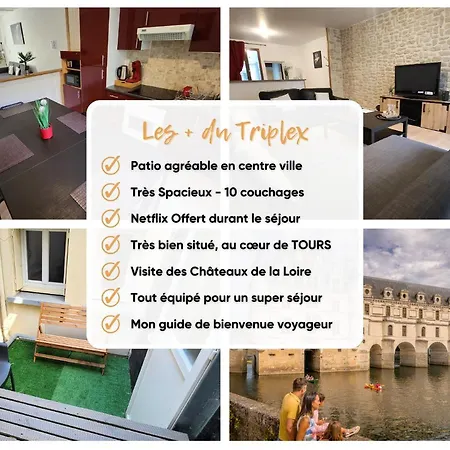 Colbert Triplex 3 - Balcon - Patio - Cathédrale Appartement *